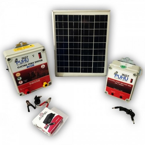 SET SISTEM COMPLET PENTRU GARD ELECTRIC (GENERATOR + ACUMULATOR + PANOU SOLAR)    |   ECHIPAMENTEMULS.RO